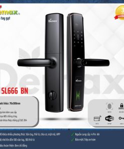 Khóa thông minh DEMAX SL666 BN tiêu chuẩn Đức - 22 Khóa thông minh DEMAX SL666 BN tiêu chuẩn Đức - 21