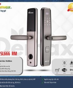 Khóa thông minh DEMAX SL666 RM tiêu chuẩn Đức - 14