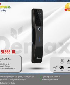 Khóa cửa vân tay DEMAX SL668 BL tiêu chuẩn Đức - 41 Khóa cửa vân tay DEMAX SL668 BL tiêu chuẩn Đức - 40