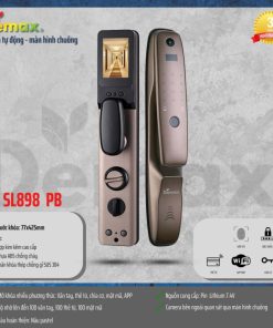 Khóa thông minh DEMAX SL898 PB tiêu chuẩn Đức - 26
