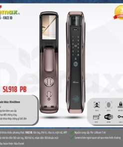 Khóa nhận diện khuôn mặt DEMAX SL918 PB tiêu chuẩn Đức - 23