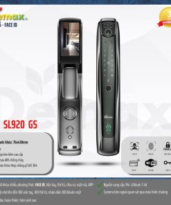 Khóa nhận diện khuôn mặt DEMAX SL920 GS tiêu chuẩn Đức - 14 Khóa nhận diện khuôn mặt DEMAX SL920 GS tiêu chuẩn Đức - 13
