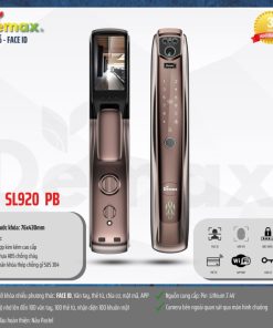 Khóa nhận diện khuôn mặt DEMAX SL920 PB tiêu chuẩn Đức - 20 Khóa nhận diện khuôn mặt DEMAX SL920 PB tiêu chuẩn Đức - 19