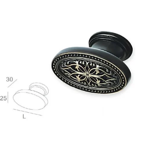 TAY NẮM CỔ ĐIỂN GARIS GE62.0 - 3