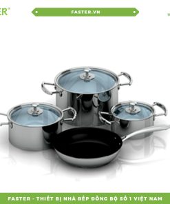 Bộ nồi inox cao cấp Faster Luxury
