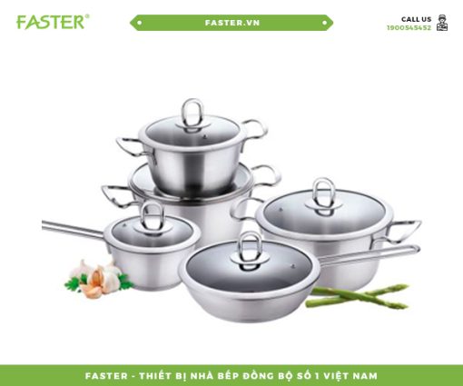 Bộ nồi cao cấp FASTER Utility - 1