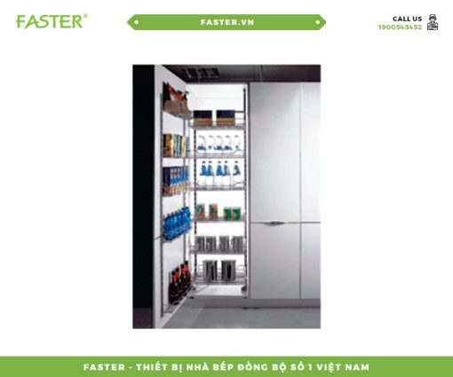 Tủ đựng đồ khô cánh mở 6 tầng FASTER FS 51620 SPN - 1