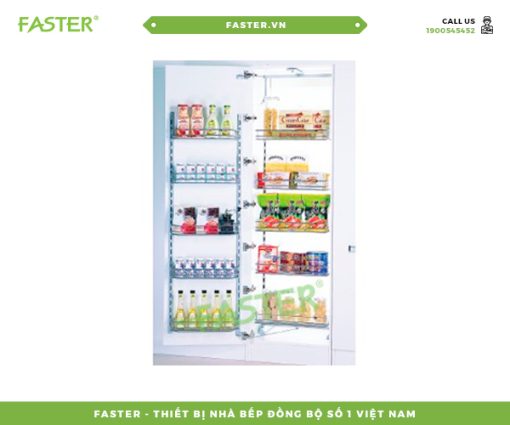 Tủ kho chứa đồ khô 5 tầng FASTER – FS-CSB1215S - 1
