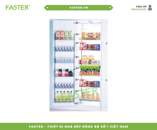Tủ kho chứa đồ khô 6 tầng FASTER FS – CSB1619S - 1