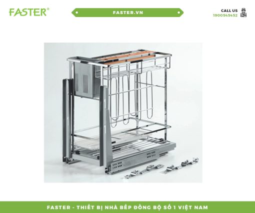 Giá đa năng để dao thớt, gia vị, chai lọ FASTER FS MF 300SD - 1
