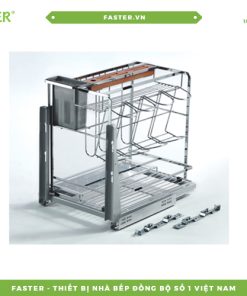 Giá đa năng để dao thớt, chai lọ, gia vị FASTER FS MF 350SD/400SD