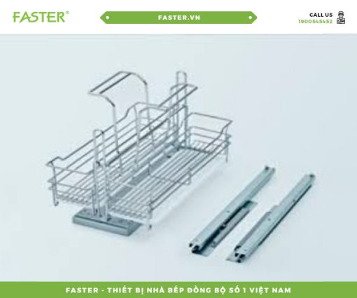 Giá chai lọ dưới chậu rửa FASTER FS SOB200SPN - 1