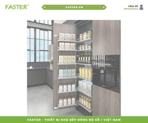 Tủ kho FASTER inox 304 6 tầng cao cấp cánh mở FS34605SS - 1