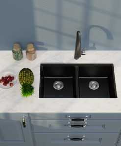 Chậu Rửa Chén Đá Nhân Tạo 2 Hộc CREAVE G-U7646G