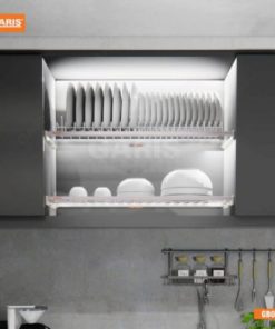 GIÁ BÁT ĐĨA CỐ ĐỊNH 2 TẦNG NAN TRÒN GARIS GB04.90C - 12 GIÁ BÁT ĐĨA CỐ ĐỊNH 2 TẦNG NAN TRÒN GARIS GB04.90C - 11