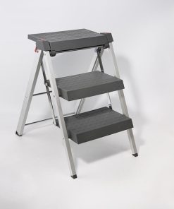 Đôn lấy đồ trên cao gấp gọn 3 tầng Grob