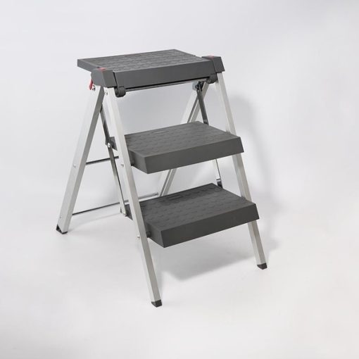 Đôn lấy đồ trên cao gấp gọn 3 tầng Grob - 1