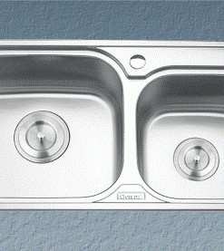 Chậu 2 hộc lệch Gorlde GD-5102