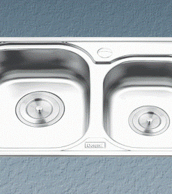 Chậu 2 hộc lệch Gorlde GD-5502