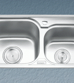 Chậu 2 hộc lệch Gorlde GD-5602