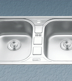 Chậu 2 hộc đều Gorlde GD-5612