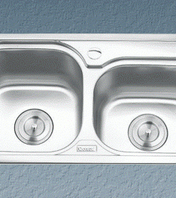Chậu 2 hộc lệch Gorlde GD-5702