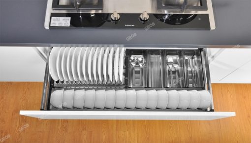 KỆ ĐỰNG BÁT ĐĨA ĐA NĂNG INOX HỘP (LẮP GẮN CÁNH) Grob - 3