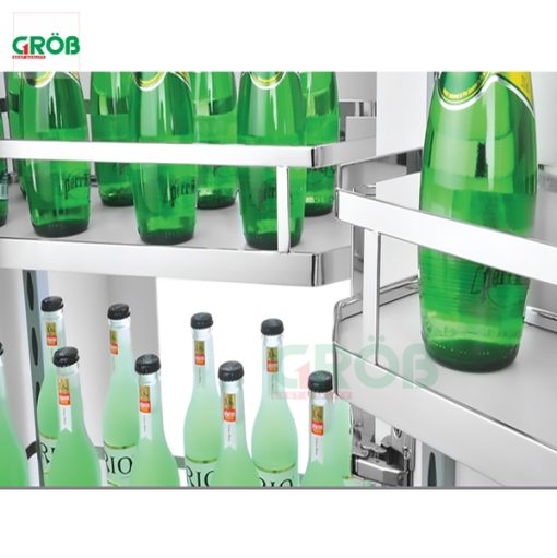 Tủ đồ khô 6 tầng inox hộp Grob - 3