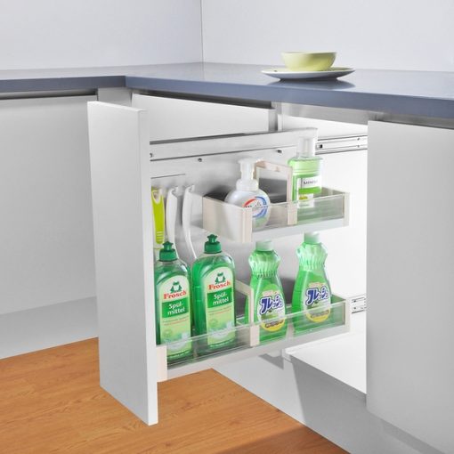 Kệ đựng chất tẩy rửa dạng hộp vách kính Grob - 3