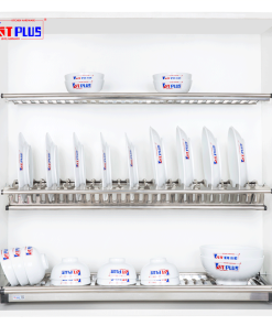 Giá bát đĩa cố định 3 tầng chữ V Kit plus DK12A.60
