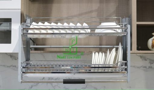Kệ tủ Higold 2 tầng âm tủ di động inox 304 – A224BE - 1