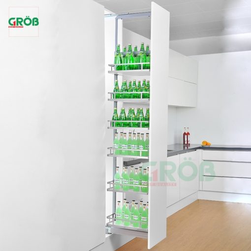 Tủ đồ khô cánh rút nan dẹt GM-440, GM-640 Grob - 1