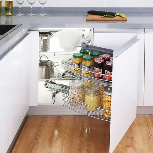 Kệ liên hoàn inox mạ crom nan sợi GN-90 Grob - 3