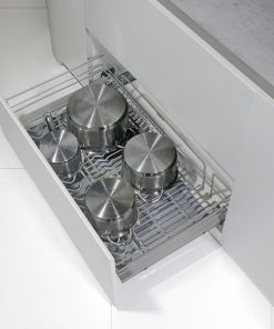 KỆ ĐỰNG XOONG NỒI INOX SUS304 NAN OVAL Grob