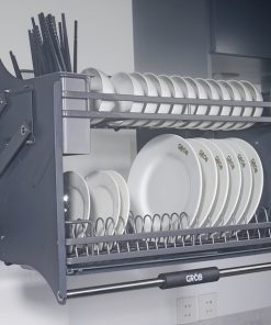 Giá bát nâng hạ hợp kim sơn Nano Grob