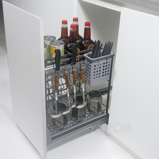 KỆ ĐỰNG DAO THỚT HỢP KIM SƠN NANO Grob - 1
