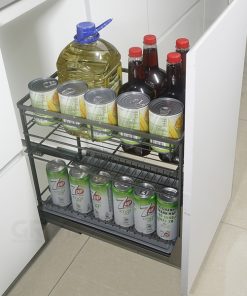 KỆ ĐỰNG GIA VỊ HỢP KIM SƠN NANO Grob