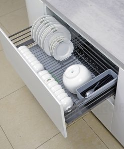 KỆ ĐỰNG BÁT ĐĨA ĐA NĂNG HỢP KIM SƠN NANO Grob