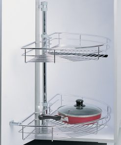 MÂM XOAY 180 INOX NAN TRÒN GR-180 Grob