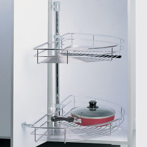 MÂM XOAY 180 INOX NAN TRÒN GR-180 Grob - 1