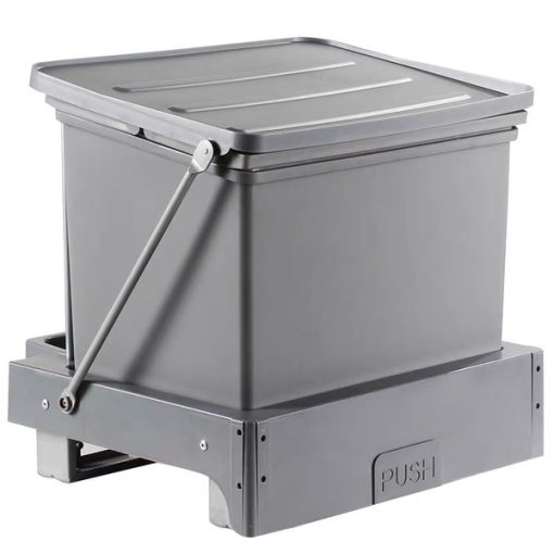 Thùng Rác Đơn Nhấn Mở Tự Động Grob - 1