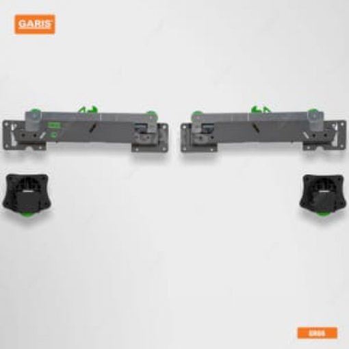 RAY TRƯỢT CỬA GỖ GR66 - 7
