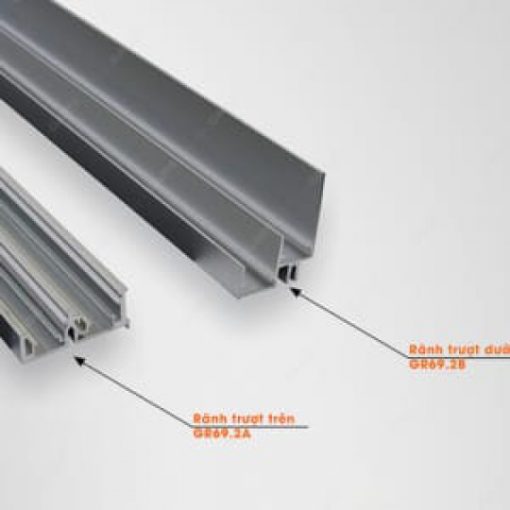 RAY TRƯỢT CỬA LÙA TREO GARIS GR69 - 5
