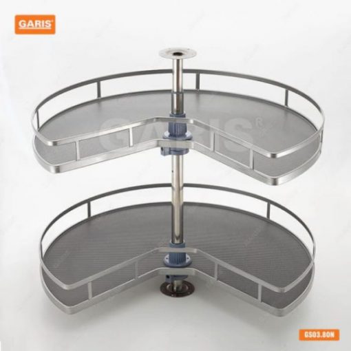 MÂM XOAY MỞ 3/4 NAN DẸT HỘP GARIS GS03.80N - 1