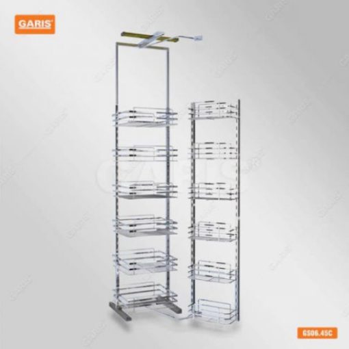 TỦ ĐỒ KHÔ 6 TẦNG NAN VUÔNG GARIS GS06.45C - 3