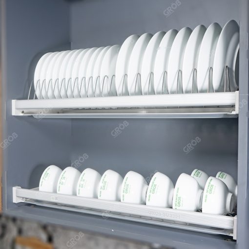 GIÁ BÁT CỐ ĐỊNH KHUNG NHÔM INOX SUS304 Grob - 1