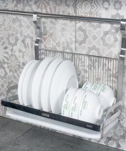 Giá Đựng Bát Đĩa Thìa Inox Sus304 Treo Ngoài Grob