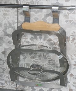 Giá Đựng Vung Nồi Inox Sus304 Treo Ngoài Grob