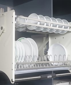Giá bát nâng hạ inox 304 Grob