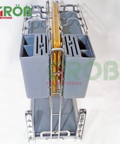 KỆ ĐỰNG DAO THỚT INOX SUS304 NAN OVAL Grob - 18 KỆ ĐỰNG DAO THỚT INOX SUS304 NAN OVAL Grob - 17
